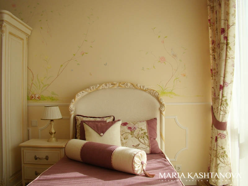 Дизайн интерьера детской комнаты в классическом стиле